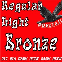 Regular Light Bronze Acoustic Set